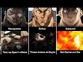 The Most Violent Actions of Baki Characters | Grappler Baki