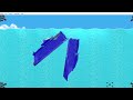 BIGGEST Ships VS CORAL REEF TEST! (Floating Sandbox)