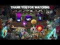 PvZ 2 - Witch Hazel transforms Other Plants Vs 25 Castlehead Zombies