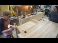 How to build a solid wood workbench | Made from solid ash