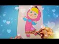 Masha and the Bear. Coloring pages #mashaandthebear #coloring #kidsvideo