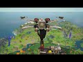 Fortnite Vanguard squadron X-wing glider gameplay (fortnite x starwars)