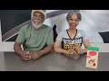 R and Bae try Lindt Lindor Oatmilk #vegan #blackvegans #food #chocolate