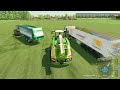 From GRASS to SILAGE w/ Krone BiG X | 2000 Cows Farm Ep.7 | Farming Simulator 22