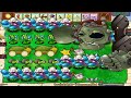 Cob Cannon x Gatling Pea x Snow Pea vs 999 Gargantuar Zomboss - Plants vs Zombies Hack