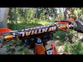 West Yellowstone Singletrack - KTM 250 SX