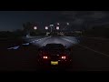 FH4 Driving Fully modded MK4 98 supra At night