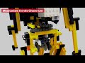 ‘Walking’ Lego Technic Man - Mechanical Sculptor on a Lego Treadmill