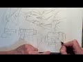 Tutorial -Drawing caricatured cartoon guns in the graffiti blackbook style