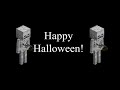 Spooky Scary Skeletons but its Minecraft