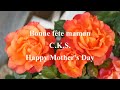 ❤️ 💐 Bonne Fête maman - Happy Mother's Day - C.K.S. - Poésie - poetry 💝 #maman #mother #mothersday