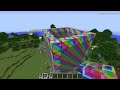 Minecraft Battle: RAINBOW SPECTRITE HOUSE BUILD CHALLENGE - NOOB vs PRO vs HACKER vs GOD / Animation