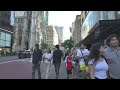 New York City July 2024 Walking Tour in Midtown Manhattan 4K NYC Walk : Lexington Avenue, 5th Avenue
