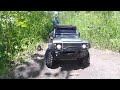 Watch the Scx10ii Defender Towing an Aerotrooper Like a Boss.