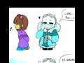 Cómic Undertale fandub español latino ( FRANS ) Sans x Frisk