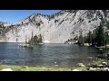 STEEP PRECIPICE ALPINE APPROACH & Hiking Chimney Lake Shoreline! | Eagle Cap | Wallowa Whitman | 4K