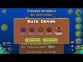 Geometry Dash | MY FIRST EXTREME DEMON - Thanatophobia (FLUKED FROM 57%)