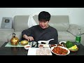 Raw skate, Korean pancake, pork mukbang collection MUKBANG ASMR REALSOUND EATINGSHOW