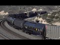 1 Hour of Extreme Freight Trains on the Cajon Pass