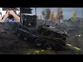 Heavy Haulage through a Forest - SnowRunner | Thrustmaster TX gameplay