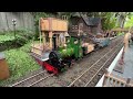 A visit to a friends live steam garden railway