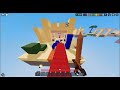 Playing Roblox Bedwars with my Friend