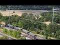 Drone view train derailment video 2