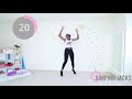 BACK FAT BODYWEIGHT WORKOUT | Standing Exercises - Home Workout
