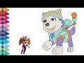 How to Draw Paw Patrol The Movie 🐾 Drawing Paw Patrol Everest