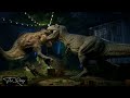 T Rex Vs Tarbosaurus| Jurassic World Camp Cretaceous Hidden Adventure Clip