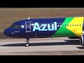 Os dois Airbus A321neo com pintura especial da Azul Linhas Aéreas