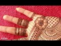 My Favorite Mehndi Design🥰❤️ | Simple Front Hand Mehndi Design for Wedding 2023 | Mehandi ka design