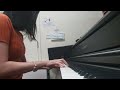 Grade 8 Mozart Sonata K332 Allegro practice