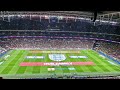 England vs Brazil National Anthem 23/3/2024
