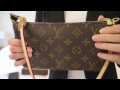 Louis Vuitton Pochette Accessoires NM Monogram Bag Quick Look & Review