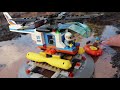 Lego City Coast Guard Headquarters Epic Sea Rescue Mission + Time Lapse Build!