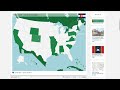 Seterra - The U.S. 50 States Pin in 27 seconds