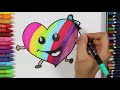 Kolorowanki Jakości HD | Dla dzieci Filmy | Kolorowanki Serca | Rysowanie i Kolorowanie dla Dzieci