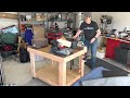 Mobile Workbench. 48''x36''  Total cost less than $200