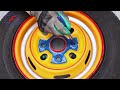 Build An Amazing Giant Motorcycle 350cc Use Truck Wheels and Car Wheels
