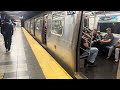 MTA NYCT: A, C, and E train action at Canal Street