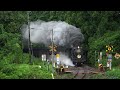 【雨ﾆﾓﾏｹｽﾞ】 SLやまぐち号 D51200号機 ～梅雨末期の雨～　Japanese Steam Locomotive D51 【蒸気機関車】