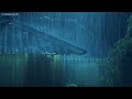 Rain 4K Rainforest Rain Sounds for Sleeping or Studying 🌧️ White Noise Rainstorm 3h Hours