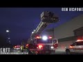 [Pre-Arrival] - RARE Bus Response - AFA Turns Commercial Structure Fire - East Greenbush, NY [4K]