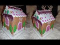 Christmas Edition HOW TO make Gingerbread House DIY Easy to do Christmas 2023 NEW YEAR 2023 xmas DIY