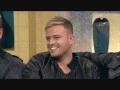 Westlife interview on The Hour show, on Stv 27oct2010
