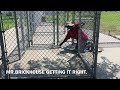 Crawling a concrete slab