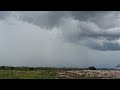 Incrivel Formação de Tempestade Com Frente de Rajada em São Joaquim do Monte PE