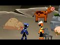 Resurrection 3 - Ice, Lava, Voltaic Griffon vs Marrowkai - dc2 - a stick war legacy animation