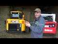 BOBCAT vs JCB TELESKID || SKIDLOADER || LORD MUCK